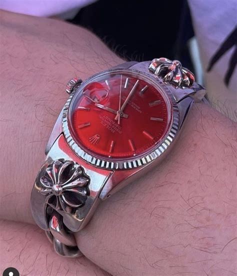 cheome hearts rolex